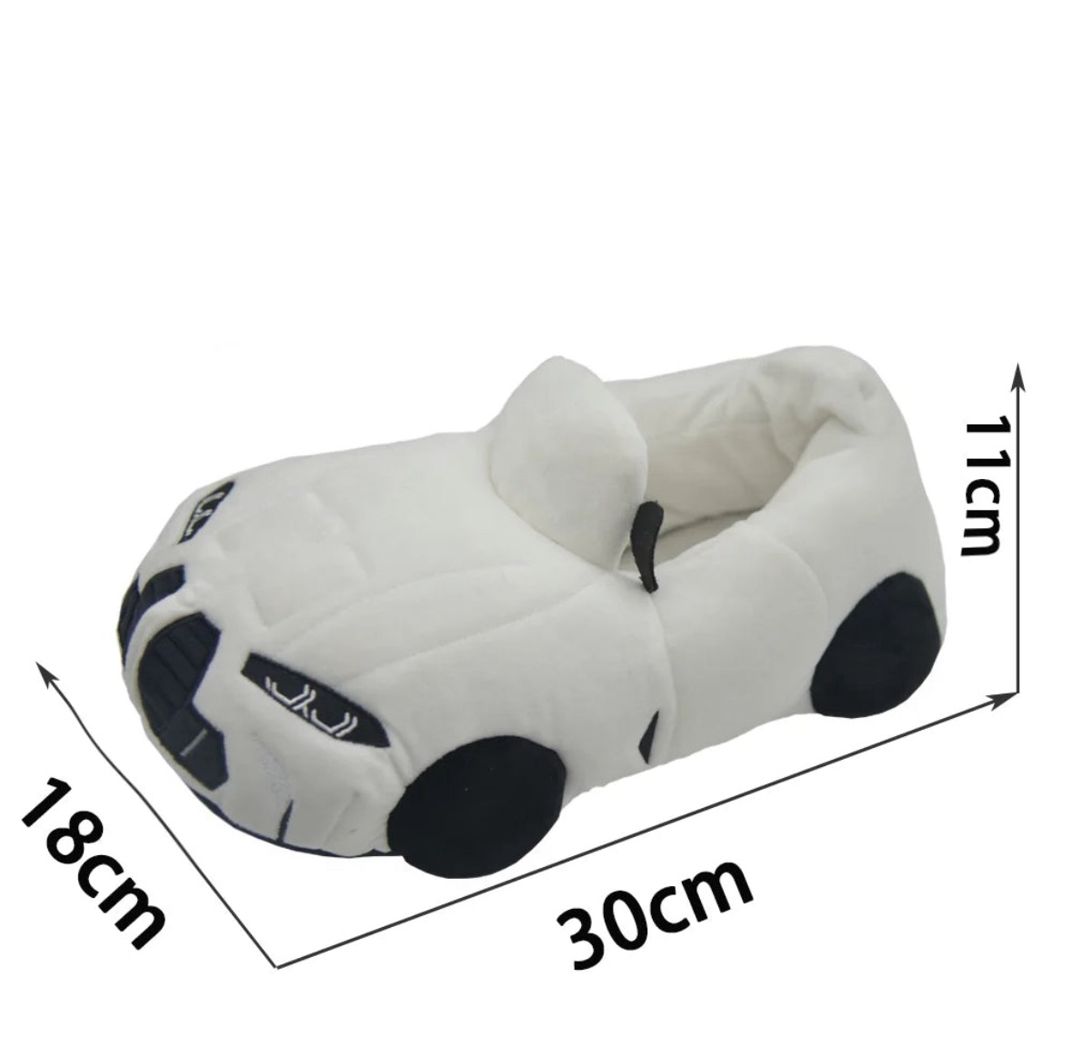 BMW Plush Slippers Stuffed Shoes
