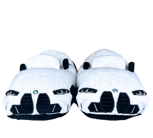 BMW Plush Slippers Stuffed Shoes