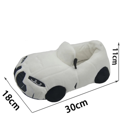 BMW Plush Slippers Stuffed Shoes